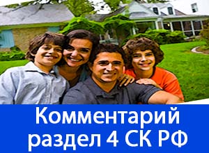 комментарий к разделу 4 семейного кодекса РФ